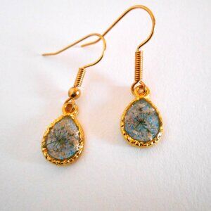 Flowers in Resin Earrings